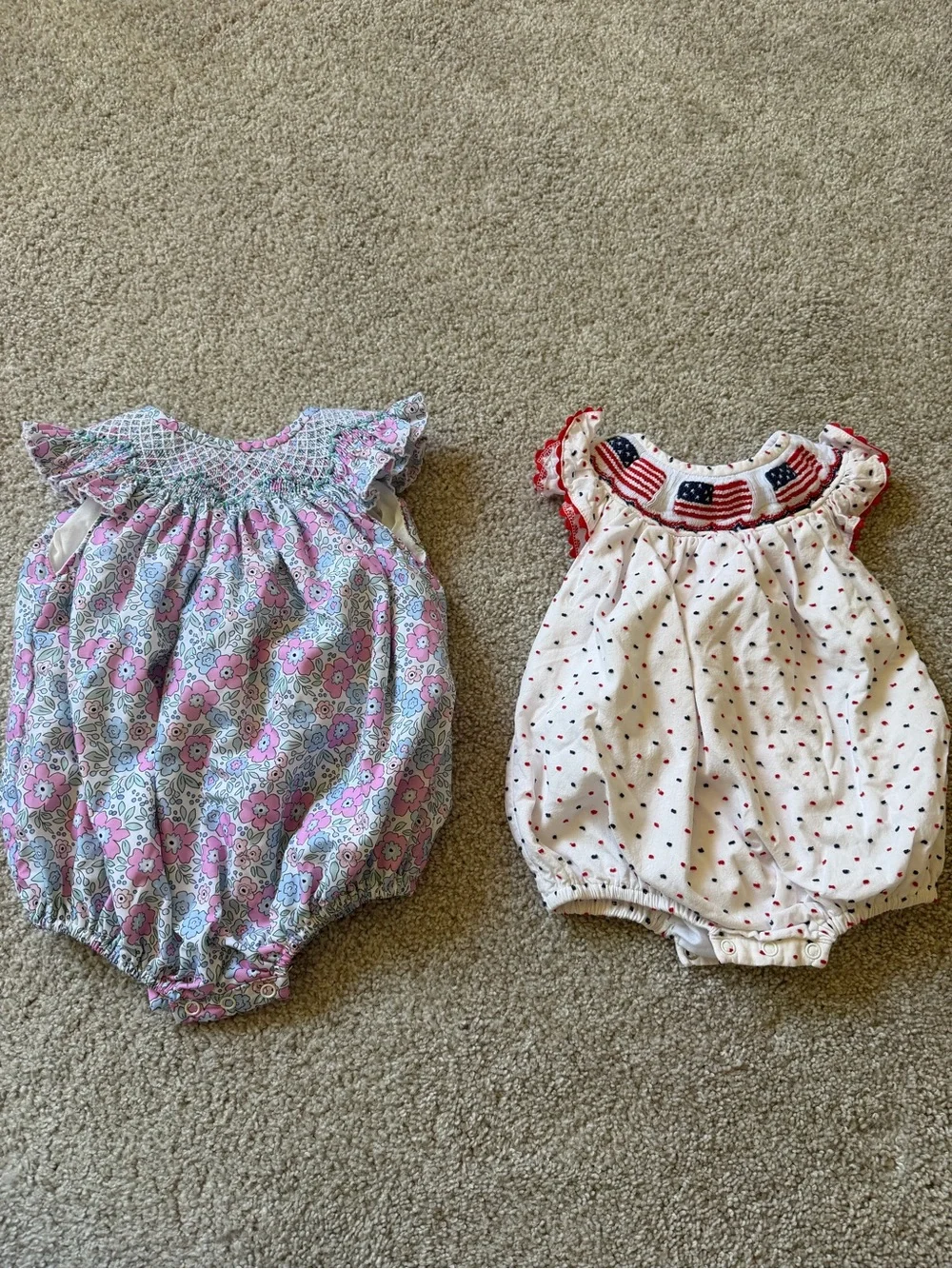 Poppy Kids Co Smocked Bubbles
